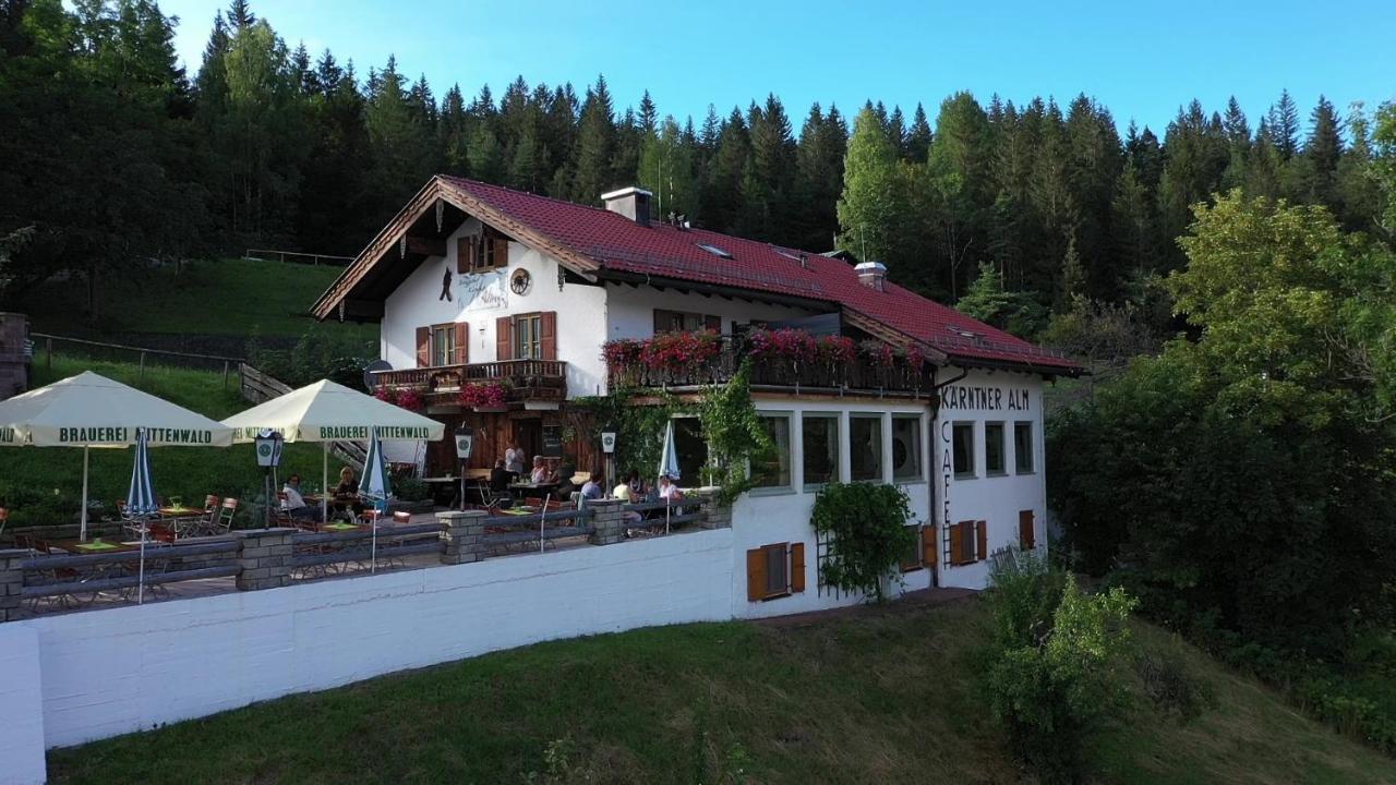 Hotel Berggasthof Karntner Alm Mittenwald Exteriér fotografie