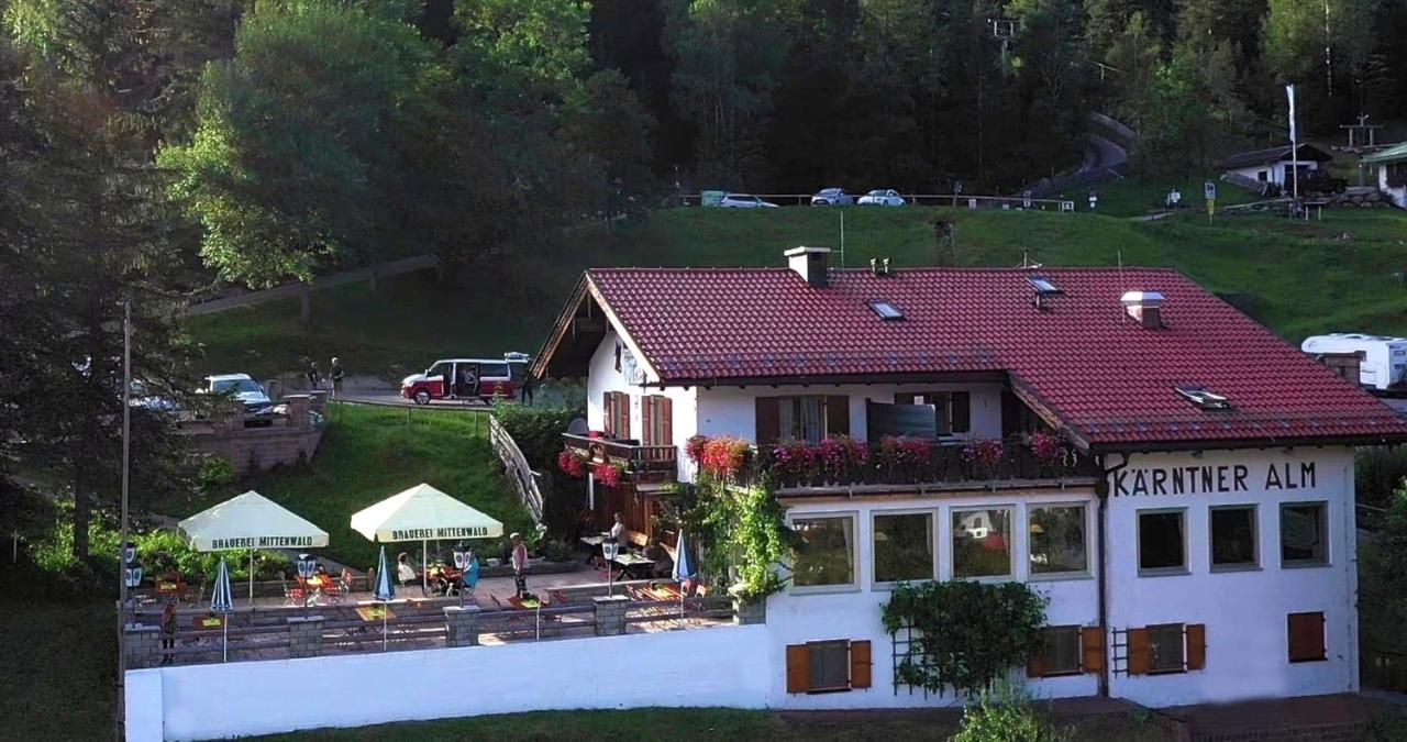 Hotel Berggasthof Karntner Alm Mittenwald Exteriér fotografie
